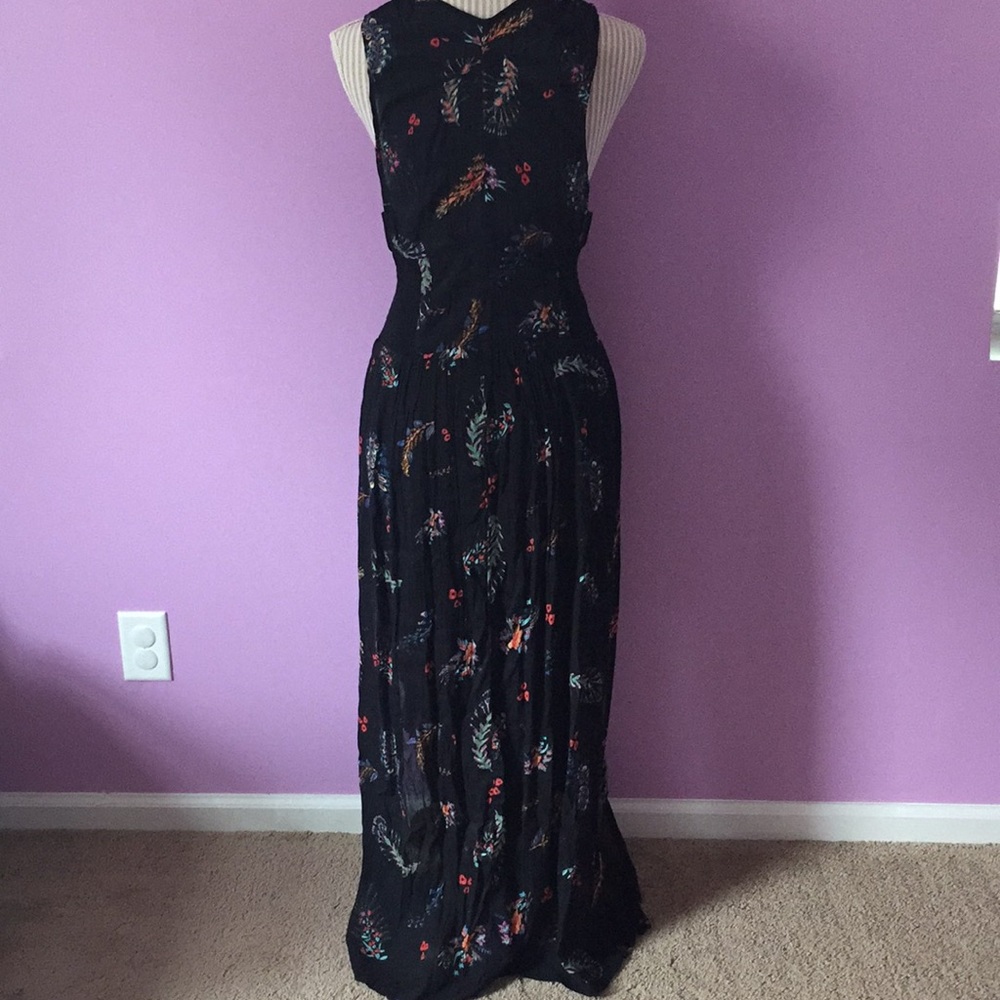 NWOT* FREE PEOPLE Mae West Maxi Dress - Picture 5 of 7